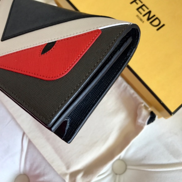Fendi bi-fold monster bug wallet - Picture 3 of 6